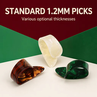 Nouveaux plectres pour doigts et pouces en celluloïd, plectres de guitare stylés pour instruments de musique, vente en gros