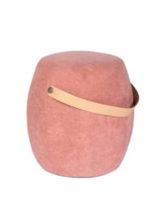 Pouf marocain rond moderne en tissu de velours pouf banc de siège en plastique pour maquillage coiffeuse pour la maison salon chambre à coucher - Product Image 3