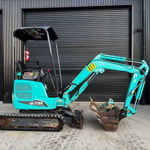 Excavadora Usada Kobelco Sk17sr, Miniexcavadora Kobelco de 2 Toneladas, Miniexcavadora Hidráulica de Cadenas Kobelco - Product Image 3
