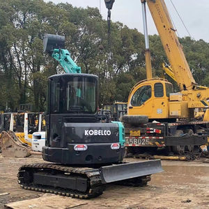 Miniexcavadora usada Kobelco SK55 de alta calidad en buen estado a la venta en stock - Product Image 1