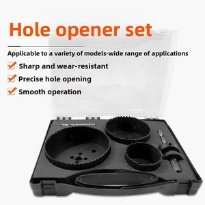 KENING Ensemble de scies cloches bimétalliques en acier rapide largement utilisées 60-114mm pour plaques de plâtre, plastique et PVC - Product Image 2