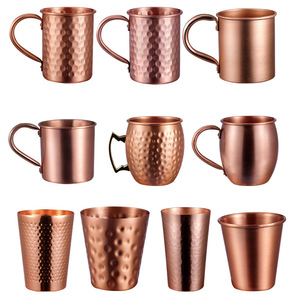 Energinox Vente en gros de mugs à Moscow Mule martelés faits à la main pour <span class=keywords><strong>cocktails</strong></span> - Product Image 5