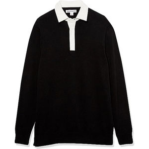 Marca personalizada sudadera rugby Jersey sarga cuello camisa manga larga corta hombres mujeres jóvenes chica sublimación - Product Image 1