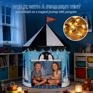 Tente de jeu pour enfants, <span class=keywords><strong>cabane</strong></span> animale, tente intérieure pour garçons et filles, tente pingouin pour enfants - Product Image 2