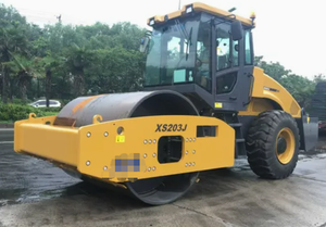 Nueva Aplanadora de un Solo Tambor de 128KW XS203J, Compactadora de Suelo de 20 Toneladas para Construcción de Carreteras, en Stock - Product Image 2