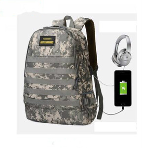 Sac à dos tactique antivol à trois niveaux personnalisé avec chargement USB, sac à dos imperméable - Product Image 3