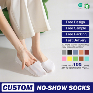 Calzini Invisibili Ultra-Sottili con Logo Personalizzato - Tallone in Silicone Antiscivolo, Misto <span class=keywords><strong>Cotone</strong></span> Traspirante, Oltre <span class=keywords><strong>100</strong></span> Colori (OEM/ODM) - Product Image 2