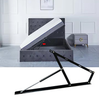 Wejoy 90cm de longueur 400N Support Charnière Cadre Mécanisme de lit avec élévateur à gaz