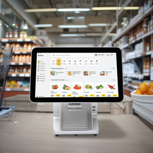 15.6" Pos Machine Touch Screen Cash Registers Machine All <strong>in</strong> One POS <strong>Terminal</strong> <strong>Built</strong>-<strong>in</strong> <strong>Printer</strong> for Supermarket - Product Image 1