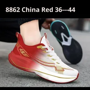 Zapatillas Deportivas con Parte Superior de Malla y Suela de Plástico, Transpirables, de Color Sólido, Ultraligeras, para Primavera/Verano, para Hombre y Mujer - Product Image 6