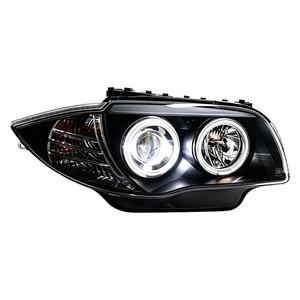 Faro LED para <span class=keywords><strong>BMW</strong></span> E87 <span class=keywords><strong>2004</strong></span>-2011, <span class=keywords><strong>120i</strong></span> 118i, DRL, Señal de Giro, Luz Alta, Ojo de Ángel, Accesorios para Auto - Product Image 2