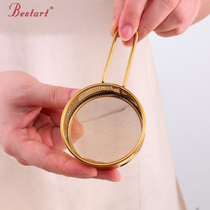 Mini petit tamis à farine égouttoir en acier inoxydable pour la cuisson, la poudre, le sucre et le café passoire à pâtes - Product Image 4