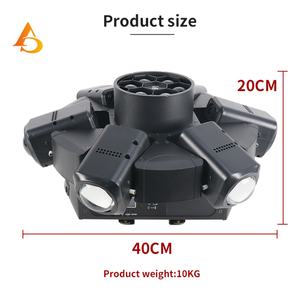 Equipo de Iluminación de 6 Haces, Luces Móviles para Escenario, Luces Móviles LED RGBW para DJ - Product Image 5