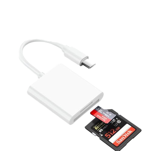 2 in 1 Type C SD TF Card OTG Adapter Card Reader for Phone Camera Laptop Mobile Phone Reading