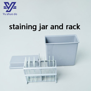 Estante para Portaobjetos de Histología de Laboratorio, Frasco para Reactivos de Tinción - Product Image 4