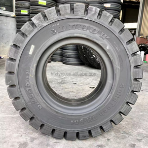 DUHOW Neumático Industrial Sólido 8,25-15 para Carretillas Elevadoras Remolques con Llantas/Clip/Sin Marcado Disponible Garantía de 2 Años - Product Image 2