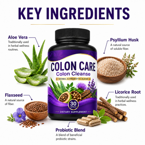 Offre Spéciale : Capsules Détox Nettoyantes pour le Côlon en 15 Jours – Biologiques, Véganes, Faible Teneur en Sucre, 30 Capsules, Sans Gluten – Soutien Immunitaire et Santé Intestinale pour Adultes - Product Image 2