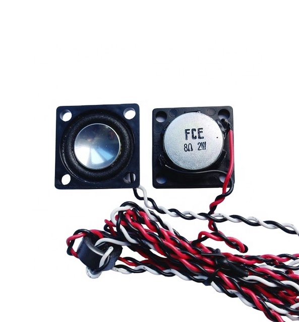 FCE 28*28mm 8Ω 2w Full-sound square Speaker for Intercom/audio/smart Home/Multimedia/Bluetooth