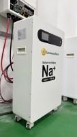 Baterai Ion Natrium 45.6V 170Ah GLM-170-Na 7.752kWh 90% DoD 8000+ Siklus Hidup dengan Komunikasi Bluetooth WiFi RS485 CAN