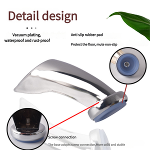 Fabbrica vendita diretta sedia Piglet gambe divano gambe mobili metallo metallo sgabello sgabello armadietto gambe supporto piedi - Product Image 2