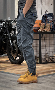 Bán Buôn Quần yếm cổ điển quần vận chuyển hàng hóa của nam giới đàn hồi eo đa túi lỏng giản dị bó chân quần - Product Image 6