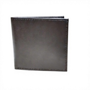 New Year Design Star Pattern Letter Handcrafted Fashion Embroidery Waterproof Open Folding Short Card Holder Men Genuine <b>Wallet</b> - Product Image 6