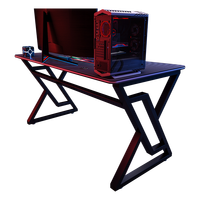 G5 RGB Bureau de jeu à hauteur réglable Design moderne avec LED et matériau de surface en MDF pour la maison, le bureau et la salle de jeux Ergonomique