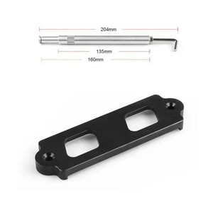 Aluminum Battery Mount <b>Bracket</b> For Honda Civic EG EK 88-00 Retrofit Upgrade - Product Image 3