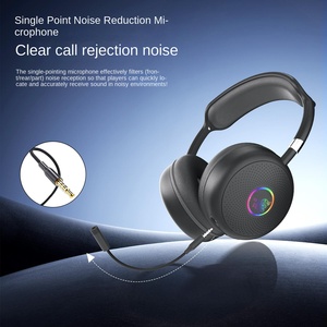 <span class=keywords><strong>Casque</strong></span> vidéo LK51, <span class=keywords><strong>casque</strong></span> <span class=keywords><strong>Bluetooth</strong></span>, <span class=keywords><strong>casque</strong></span> sans fil lumineux RVB, carte FM intégrée, microphone amovible - Product Image 2