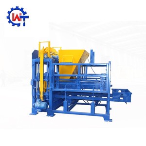 Machine automatique de fabrication de briques hydrauliques vibrantes QT4A-15 pour blocs de béton creux, pleins, pavés et emboîtables - Product Image 6