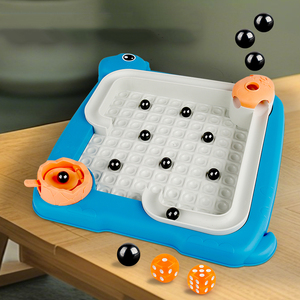 Jeu d'échecs magnétique <span class=keywords><strong>à</strong></span> induction Super Thunder pour enfants, best-seller, jeu <span class=keywords><strong>de</strong></span> bataille <span class=keywords><strong>à</strong></span> <span class=keywords><strong>deux</strong></span> joueurs, jouet d'échecs magnétique avec 20 pierres magnétiques - Product Image 4