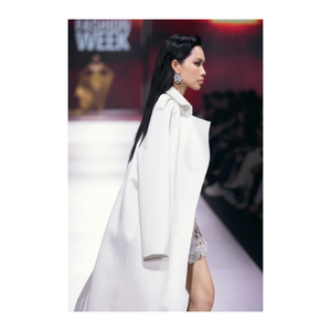 Recién llegado, vestidos para mujer, vestidos casuales formales, Aurora Borealis, tela ecológica, alta moda, & Leo Enzo, fábrica de Vietnam - Product Image 1