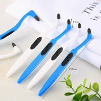 Brosse à dents dentaire brosses interdentaires petite tête Correction douce dents orthèse nettoyant brosse à dents orthodontique gomme dent