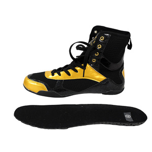 高品質で快適なボクシングシューズ、耐久性があり通気性に優れ、オールシーズン対応 - 男の子用ファブリックボクシングシューズ - Product Image 4