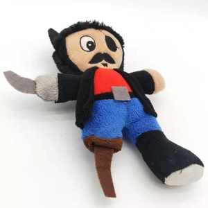 Personalizada <span class=keywords><strong>de</strong></span> fábrica costo barato muñeca <span class=keywords><strong>de</strong></span> peluche <span class=keywords><strong>de</strong></span> carácter pirata perro marioneta <span class=keywords><strong>de</strong></span> mano <span class=keywords><strong>capitán</strong></span> pirata muñeca para los niños - Product Image 3