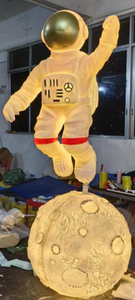 <b>Astronaut</b> Motif Led Decorative Lamp Ip65 Outdoor Theme Park Landscape <b>Lighting</b> For Festival Celebration - Product Image 1