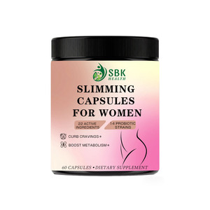 Cápsulas Adelgazantes de Marca Privada para Mujeres con Cromo, Favorecen la Salud Intestinal, Ayudan a Equilibrar la Intestinada Flora - Product Image 1