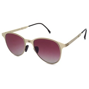 Lunettes de soleil tendance, dernières nouveautés, vente en gros, lunettes de soleil pliables ultra-fines personnalisées, lunettes de soleil de luxe pour hommes, marque <span class=keywords><strong>Rova</strong></span>, polarisées, 2024 - Product Image 4