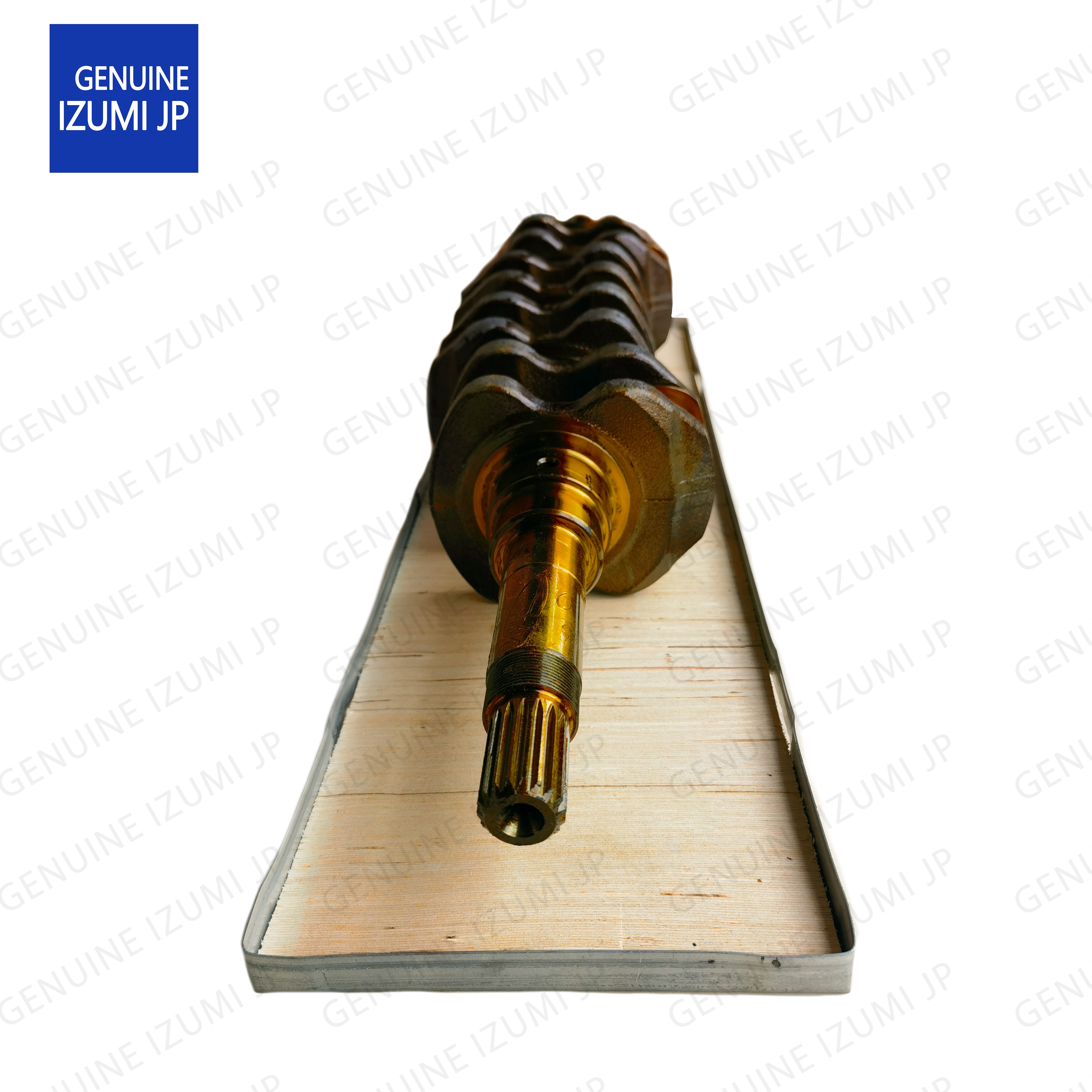 クボタディーゼルエンジンV２２０３クランクシャフト新品 166412301 6655184 クランクシャフト クボタ エンジン V1903 V2003