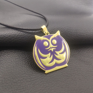 Nueva joyería de moda japonesa <span class=keywords><strong>Lycoris</strong></span> Recoil Anime collar creativo Animal búho aleación colgante collar para hombres y mujeres - Product Image 5