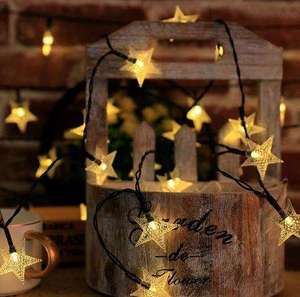 Good Yiwu Festival <b>LED</b> Outdoor Camping String <b>Lights</b> Colorful Flashing <b>Star</b> <b>Lights</b> for Christmas Holiday Atmosphere Agent - Product Image 1