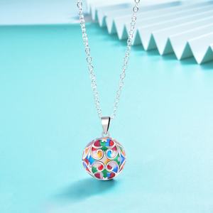 Colorido al por mayor <span class=keywords><strong>de</strong></span> las mujeres mexicano timbre llamadores <span class=keywords><strong>de</strong></span> Ángel llamada bolas armonía collar - Product Image 5