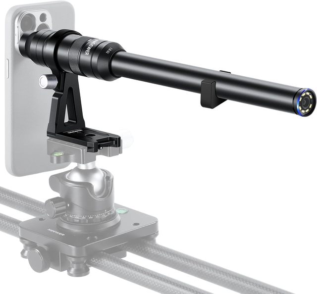 Neewer Ls-51 18mm 2x Macro Probe Lens For Mobile Phone Video Recording, For Neewer Phone Cage Compatible With .