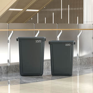 YYN Hot Sales 60L Plastic Afvalbak met Wielen en Prullenbak Huishoudelijke Groothandel Afvalbak Plastic Prullenbak - Product Image 2
