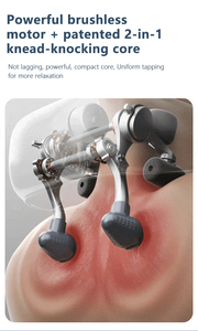 Pijat Shiatsu Elektrik USB Charger Portabel untuk Bahu dan Leher dengan Pijatan Tangan - Product Image 4