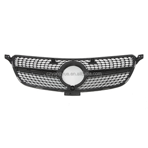 Parrilla Delantera Plateada Sky Star para Mercedes Benz <span class=keywords><strong>GLE</strong></span> W292 350 <span class=keywords><strong>AMG</strong></span> <span class=keywords><strong>43</strong></span> 63 Coupé Versión Alta 2016 2017 2018 <span class=keywords><strong>2019</strong></span> - Product Image 3