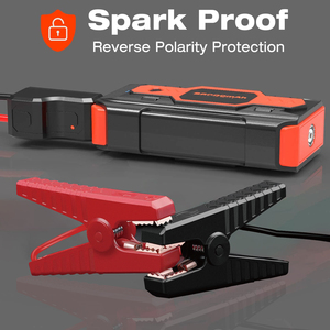 Nhà Máy Thực 22000MAh Công Suất Cao Nhảy Khởi Động Đa Chức Năng Khẩn Cấp Siêu Tụ Điện Với Đèn LED Cho Xe Máy - Product Image 3