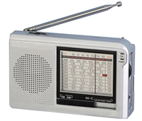 Radio portable de poche multibande AM FM SW à écran, en plastique de haute qualité, au meilleur prix, promotion offerte