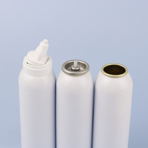 LOGO bianco personalizzato in alluminio vuoto Aerosol nasale può sacchetto da 150 ml sulla <span class=keywords><strong>valvola</strong></span> con attuatore e tappi - Product Image 5