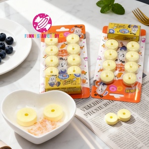 OEM Order Cartoon Whistle Press zucchero colore misto fruttato dolce Popping <span class=keywords><strong>caramelle</strong></span> pastiglie duro <span class=keywords><strong>caramelle</strong></span> per bambini - Product Image 1